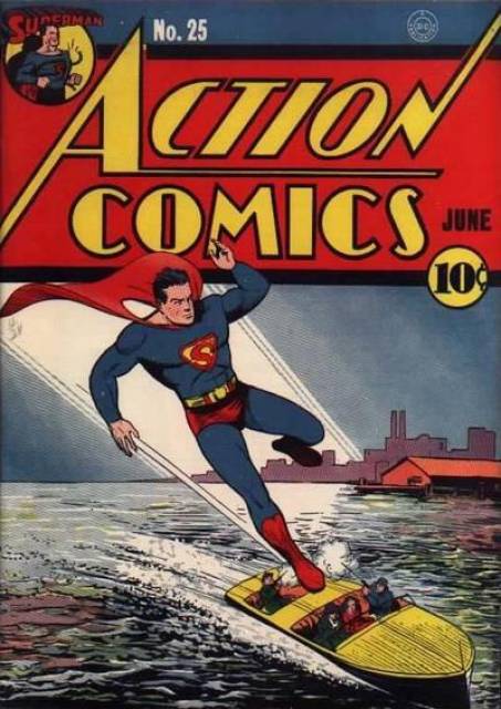 Action Comics (1938 Series) no. 25 - Used