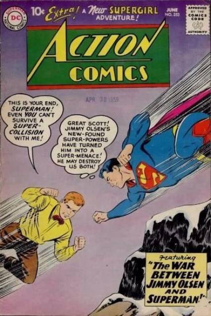 Action Comics (1938 Series) no. 253 - Used
