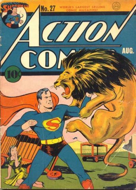 Action Comics (1938 Series) no. 27 - Used