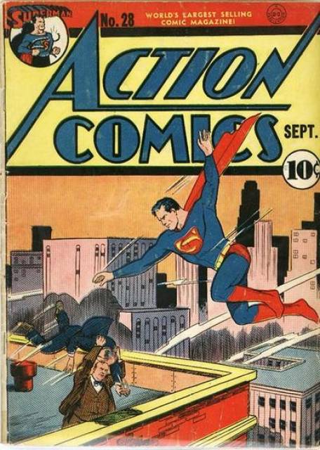 Action Comics (1938 Series) no. 28 - Used