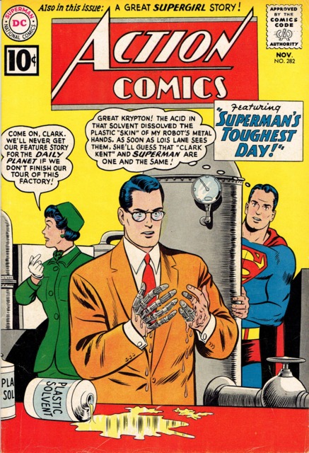 Action Comics (1938 Series) no. 282 - Used