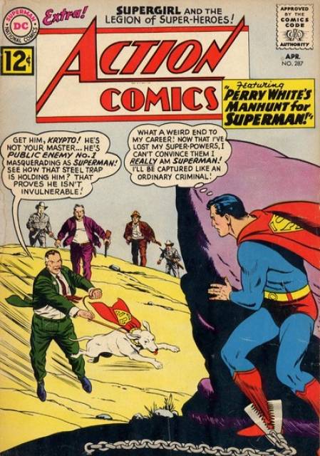 Action Comics (1938 Series) no. 287 - Used