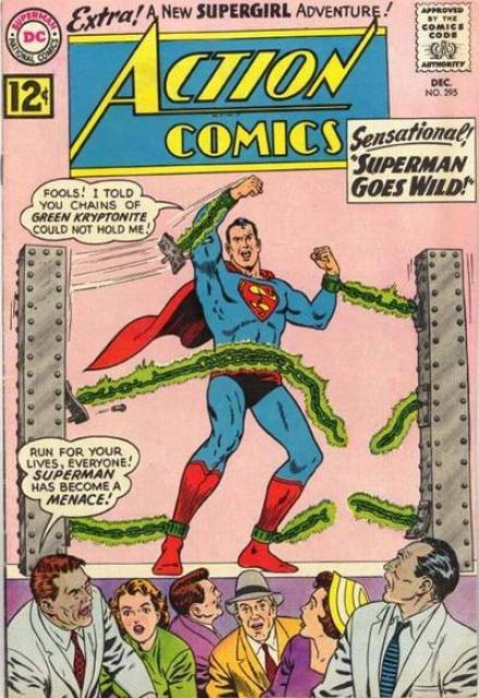 Action Comics (1938 Series) no. 295 - Used