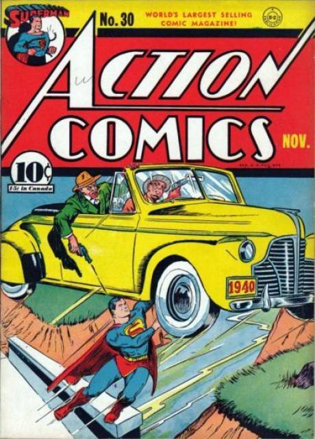 Action Comics (1938 Series) no. 30 - Used