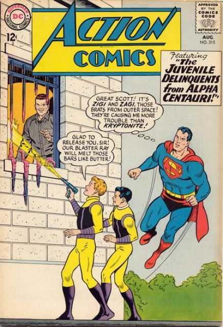 Action Comics (1938 Series) no. 315 - Used
