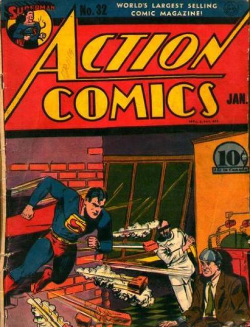 Action Comics (1938 Series) no. 32 - Used