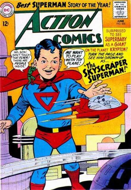 Action Comics (1938 Series) no. 325 - Used