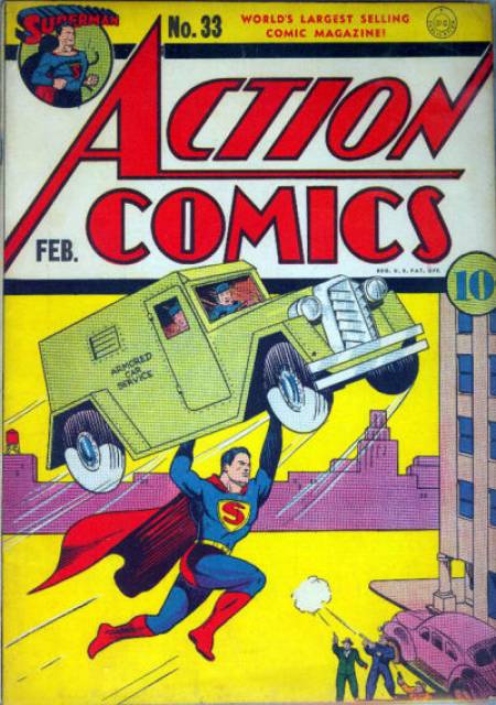Action Comics (1938 Series) no. 33 - Used