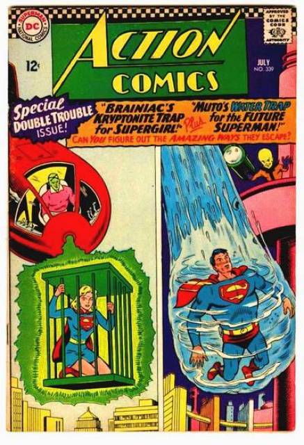 Action Comics (1938 Series) no. 339 - Used
