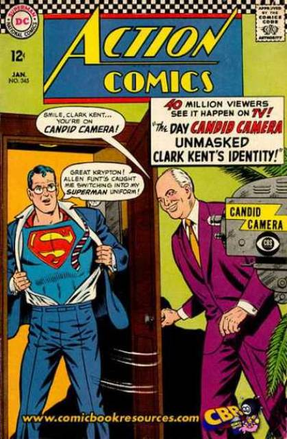Action Comics (1938 Series) no. 345 - Used