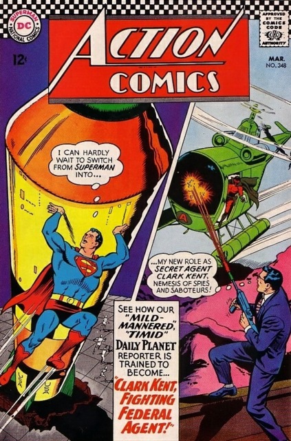 Action Comics (1938 Series) no. 348 - Used
