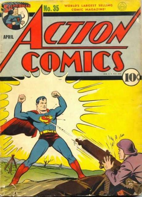 Action Comics (1938 Series) no. 35 - Used