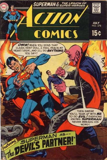 Action Comics (1938 Series) no. 378 - Used