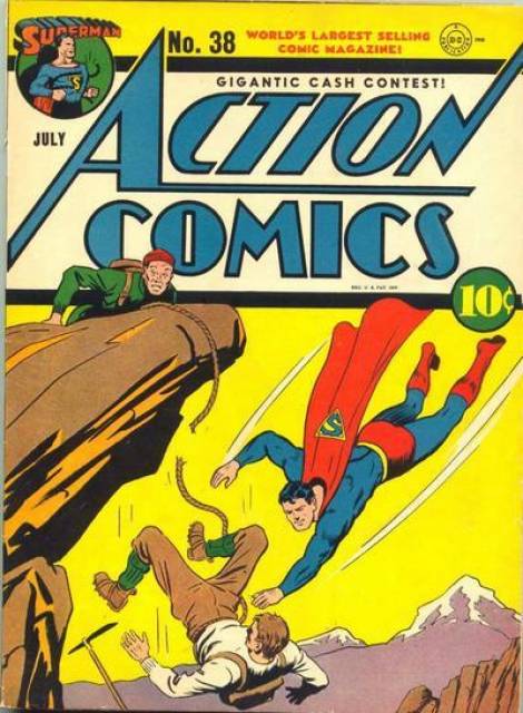 Action Comics (1938 Series) no. 38 - Used