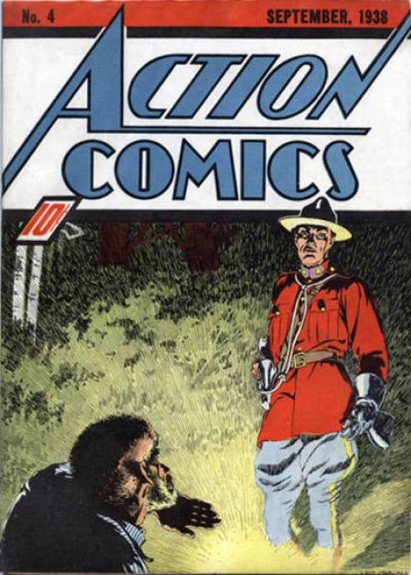 Action Comics (1938 Series) no. 4 - Used