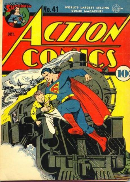 Action Comics (1938 Series) no. 41 - Used