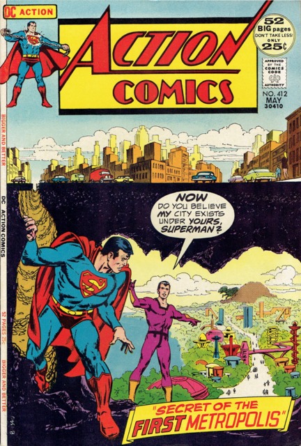 Action Comics (1938 Series) no. 412 - Used