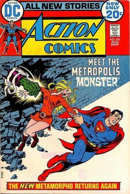 Action Comics (1938 Series) no. 415 - Used