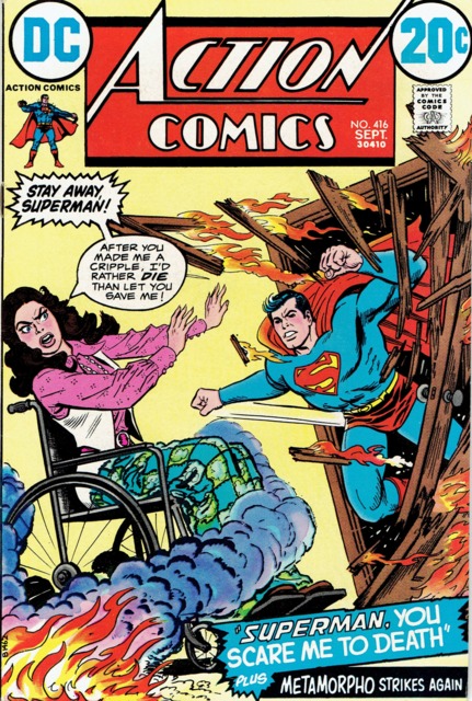 Action Comics (1938 Series) no. 416 - Used