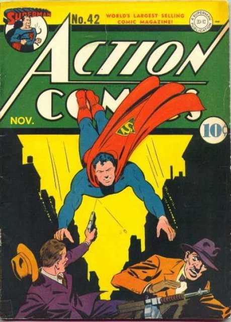 Action Comics (1938 Series) no. 42 - Used