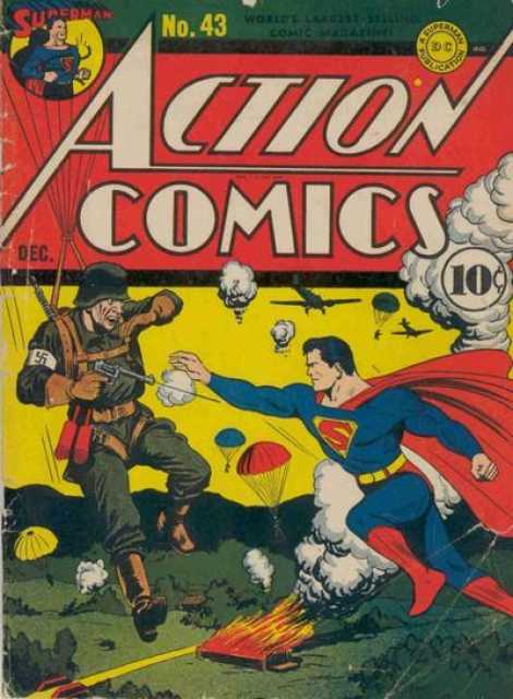 Action Comics (1938 Series) no. 43 - Used