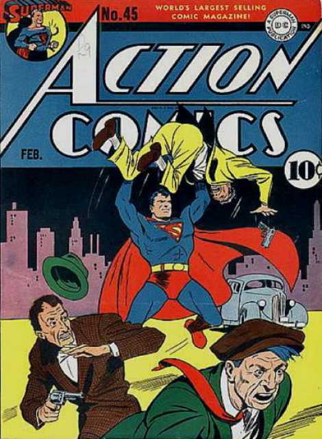 Action Comics (1938 Series) no. 45 - Used