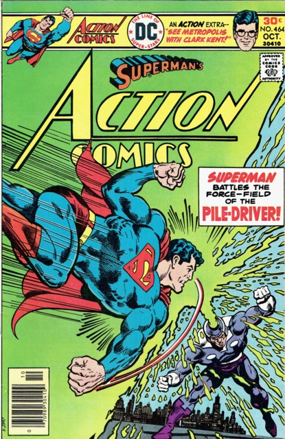 Action Comics (1938 Series) no. 464 - Used