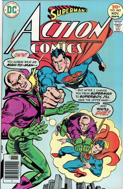 Action Comics (1938 Series) no. 465 - Used