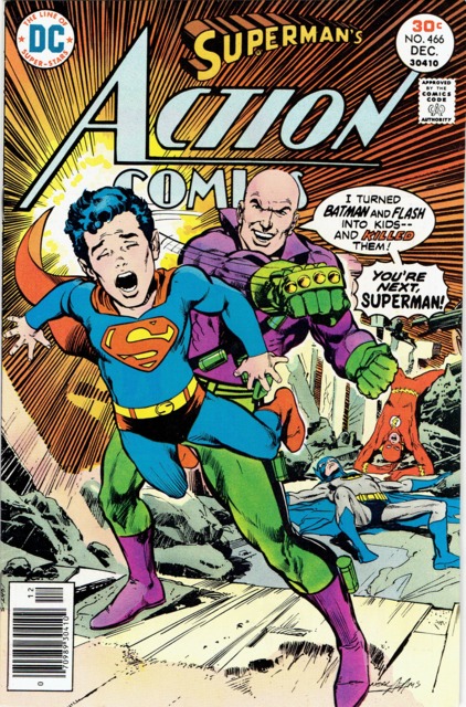 Action Comics (1938 Series) no. 466 - Used