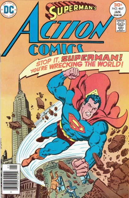 Action Comics (1938 Series) no. 467 - Used