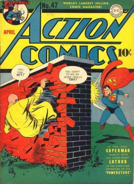 Action Comics (1938 Series) no. 47 - Used