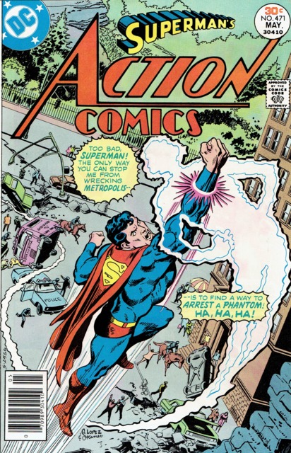 Action Comics (1938 Series) no. 471 - Used