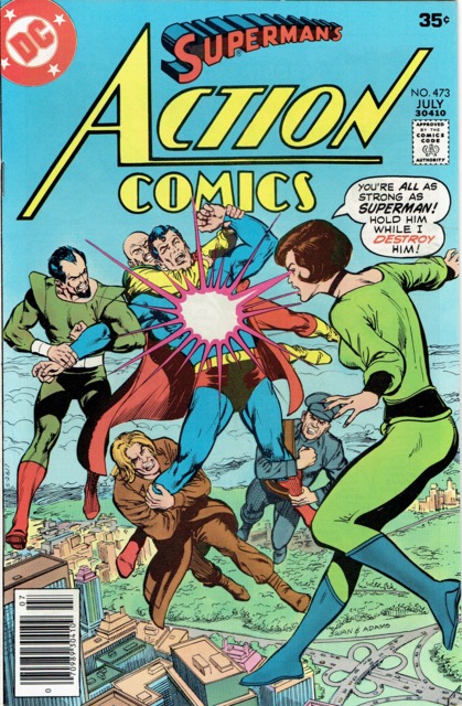 Action Comics (1938 Series) no. 473 - Used