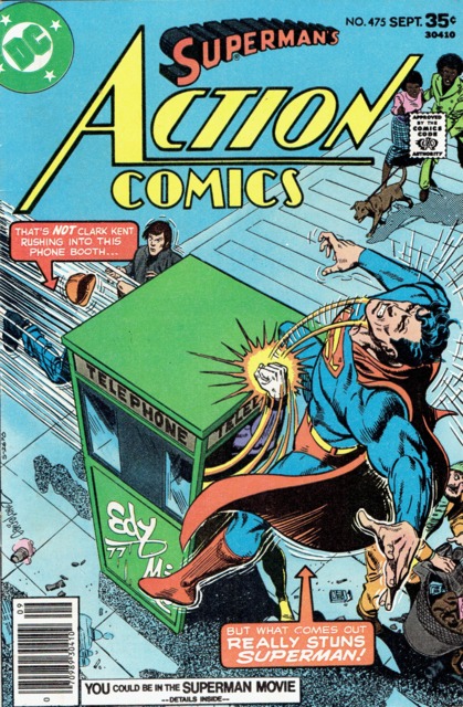 Action Comics (1938 Series) no. 475 - Used