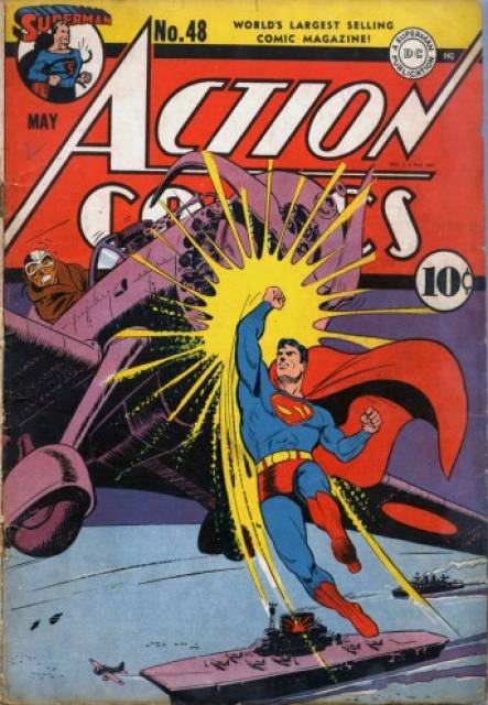 Action Comics (1938 Series) no. 48 - Used