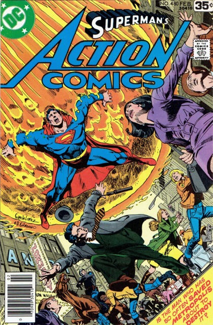 Action Comics (1938 Series) no. 480 - Used