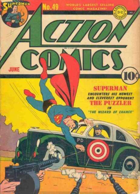 Action Comics (1938 Series) no. 49 - Used