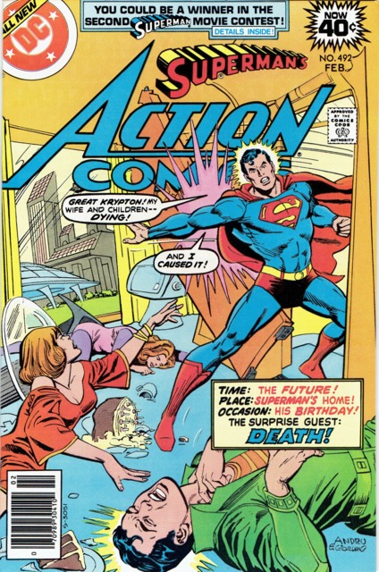 Action Comics (1938 Series) no. 492 - Used
