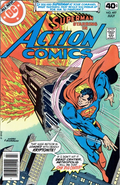 Action Comics (1938 Series) no. 497 - Used