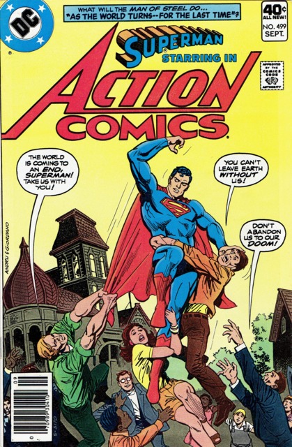 Action Comics (1938 Series) no. 499 - Used