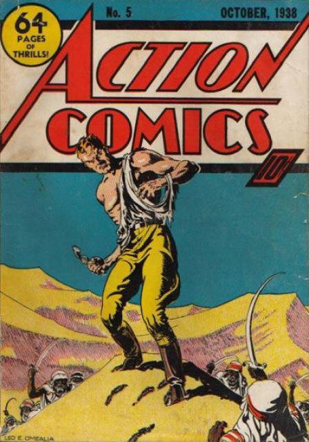 Action Comics (1938 Series) no. 5 - Used