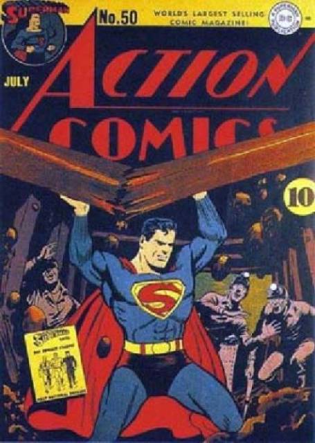 Action Comics (1938 Series) no. 50 - Used