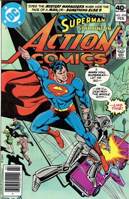 Action Comics (1938 Series) no. 504 - Used