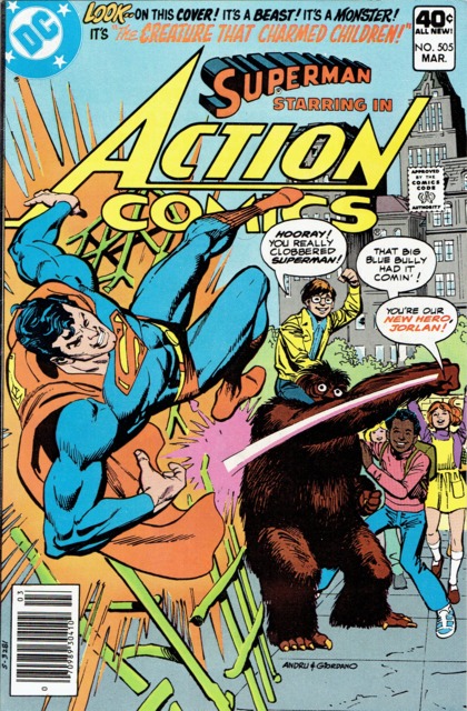 Action Comics (1938 Series) no. 505 - Used
