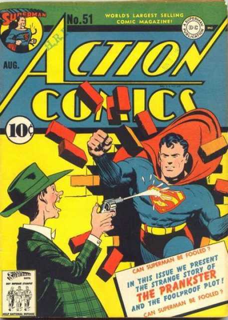 Action Comics (1938 Series) no. 51 - Used