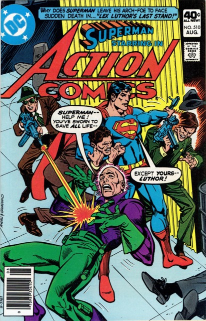 Action Comics (1938 Series) no. 510 - Used