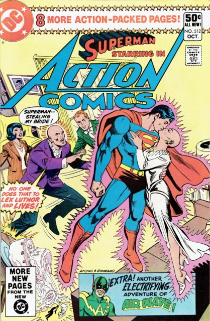 Action Comics (1938 Series) no. 512 - Used