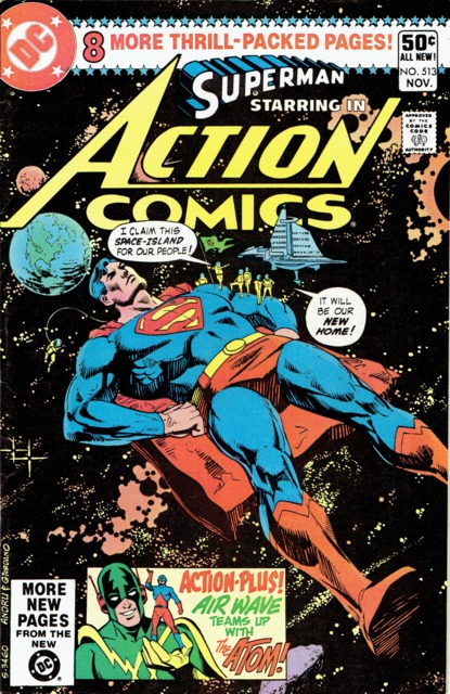 Action Comics (1938 Series) no. 513 - Used