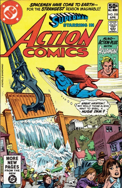 Action Comics (1938 Series) no. 518 - Used