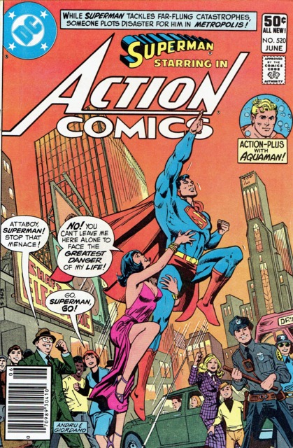 Action Comics (1938 Series) no. 520 - Used